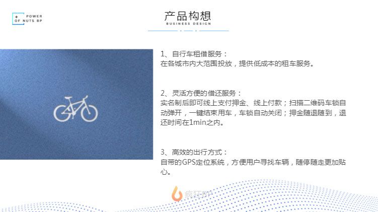 共享单车商业计划书范文产品介绍