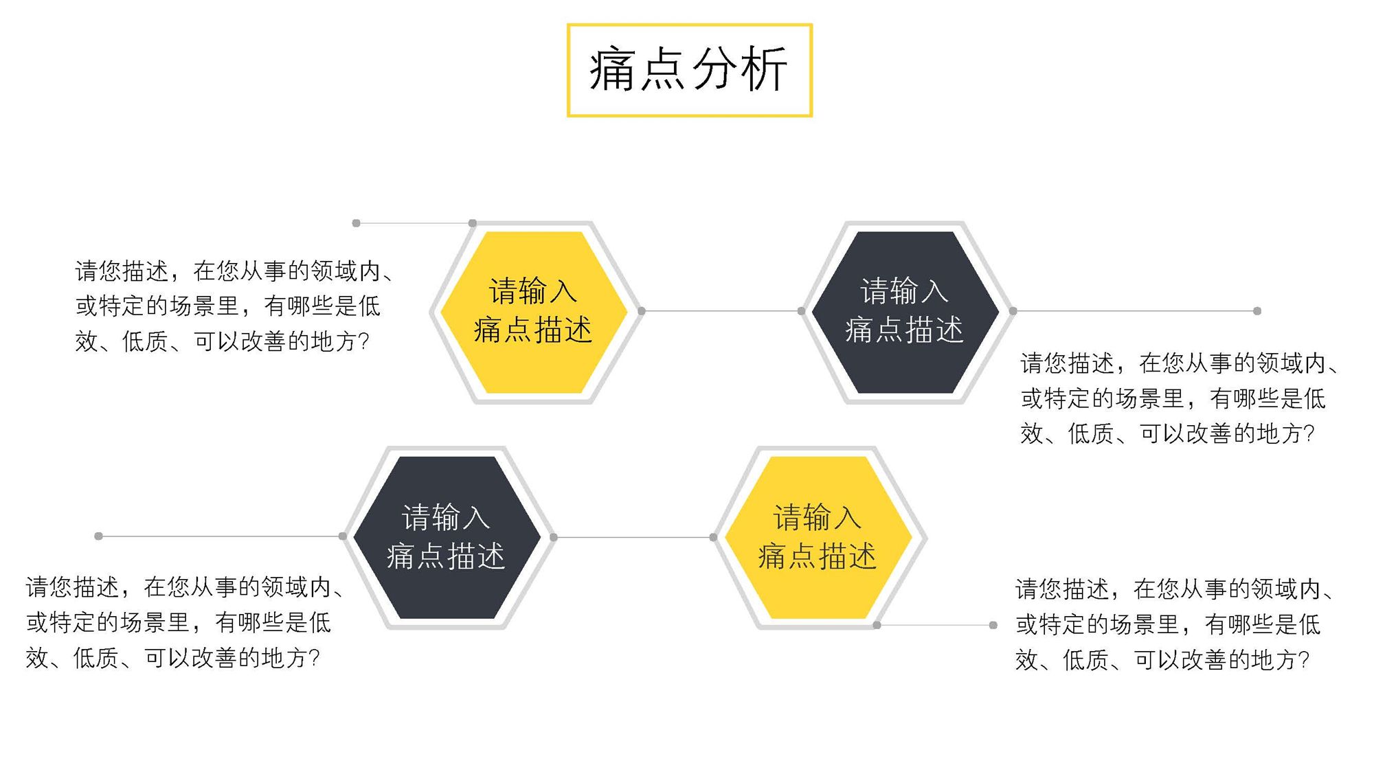 黄色精致简约简洁通用商业计划书模版